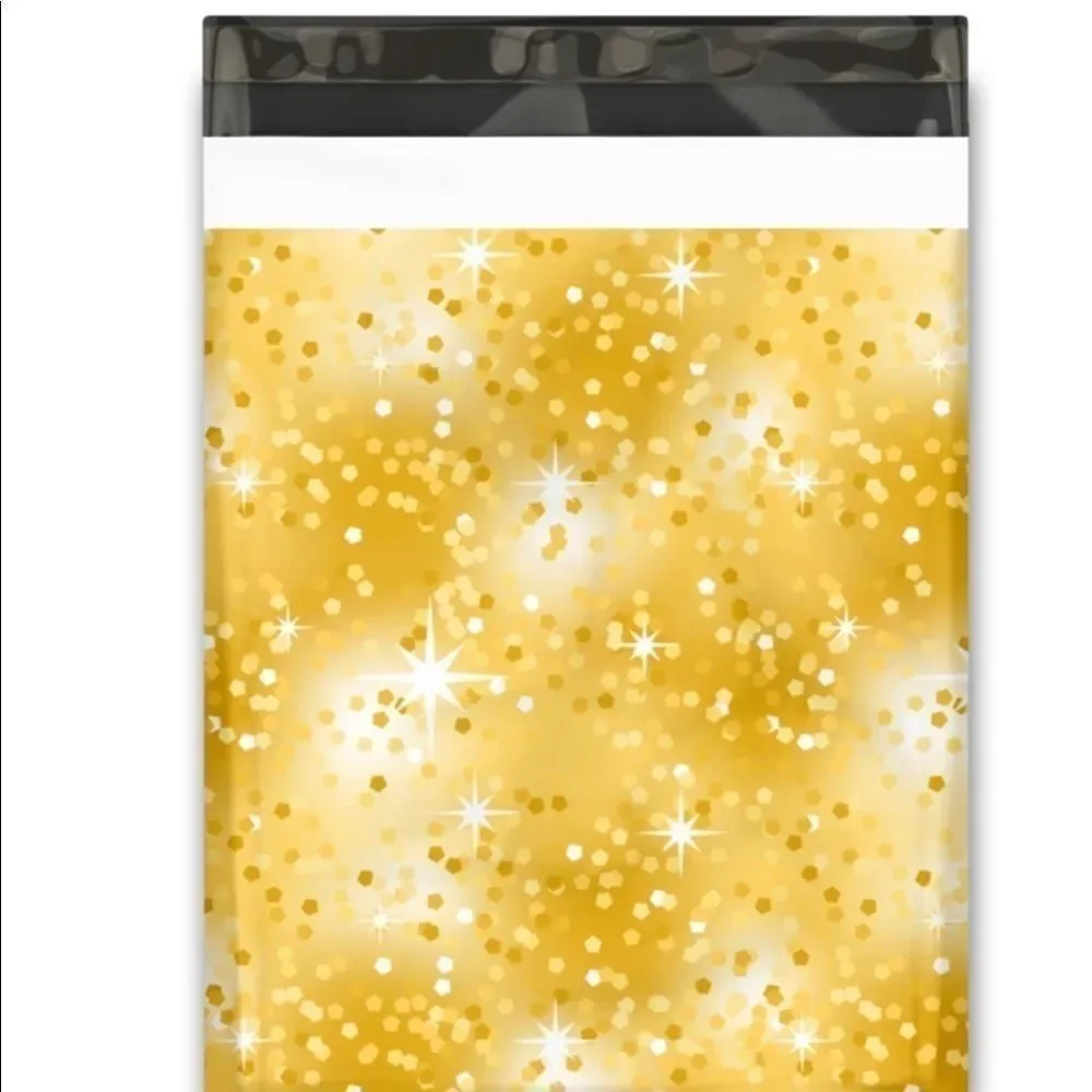 Poly Mailers MIX Shine insert cards mailers sticke
